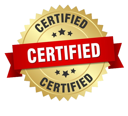 certified 3d gold badge with red ribbon vector 16163373 removebg preview